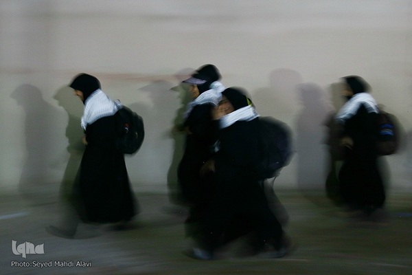 پیاده روی اربعین در منطقه زرگه