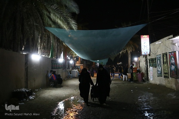 پیاده روی اربعین در منطقه زرگه