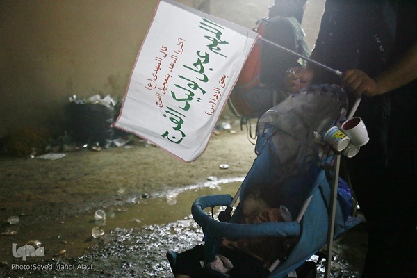 پیاده روی اربعین در منطقه زرگه