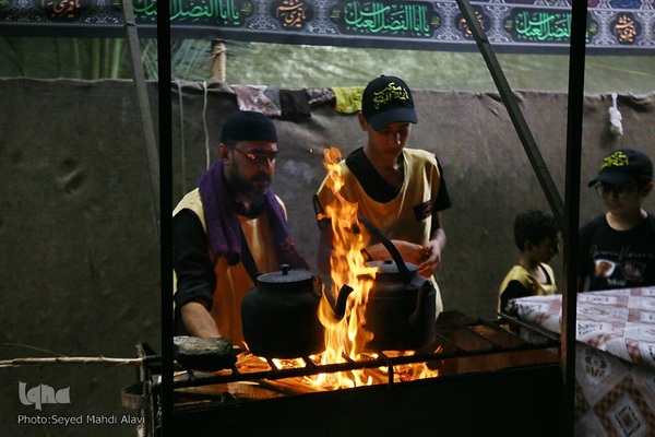 پیاده روی اربعین در منطقه زرگه