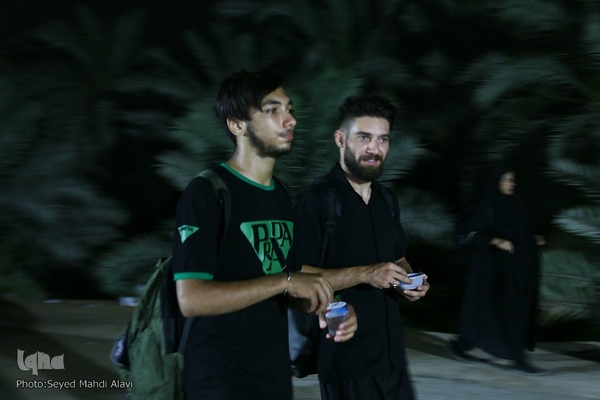 پیاده روی اربعین در منطقه زرگه