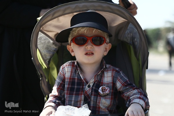 پیاده روی اربعین در منطقه زرگه