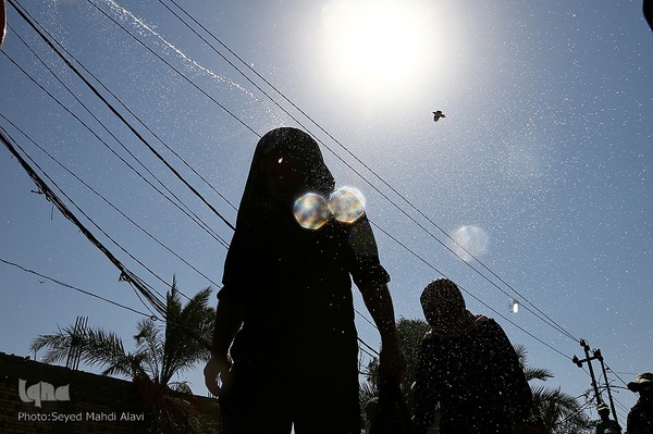 پیاده روی اربعین در منطقه زرگه