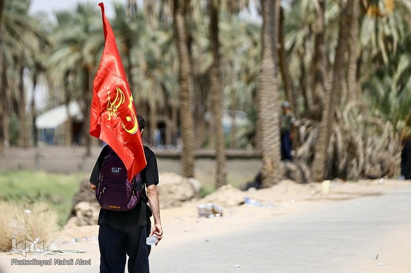 پیاده روی اربعین در منطقه زرگه