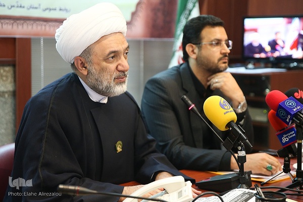 نشست خبری اعلام برنامه‌های مراسم پیاده‌روی دلدادگان اربعین حسینی شهرستان ری