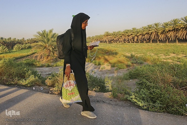 قرآن در مسیر راهپیمایی