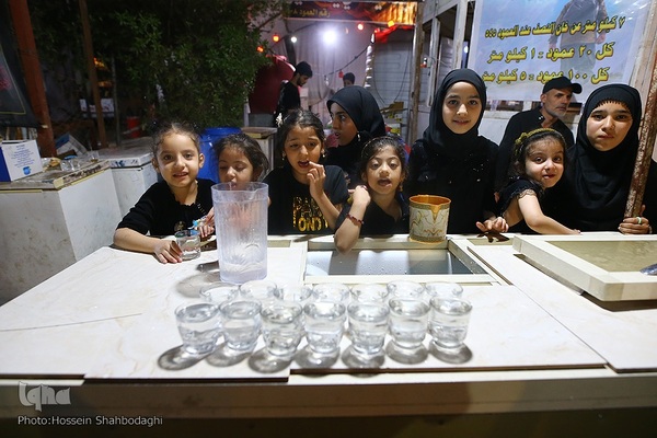 پیاده‌روی زائران اربعین از مسیر طریق الحسین(ع)