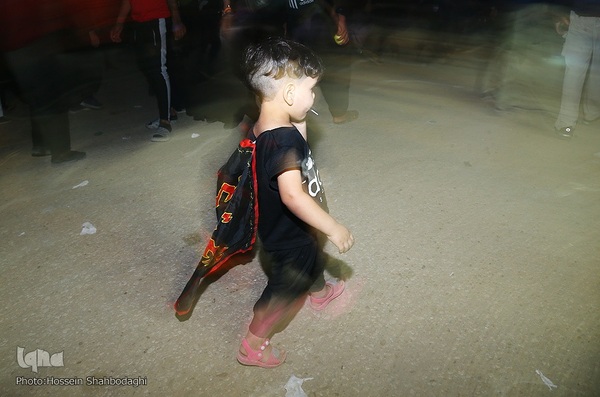 پیاده‌روی زائران اربعین از مسیر طریق الحسین(ع)