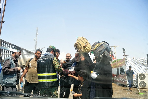 بازدید وزیر کشور از مرز شلمچه