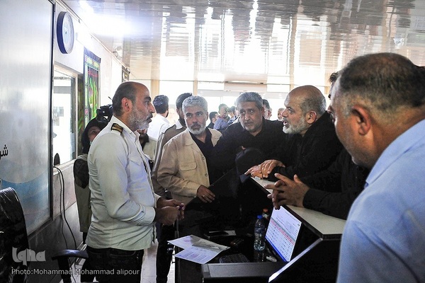 بازدید وزیر کشور از مرز شلمچه