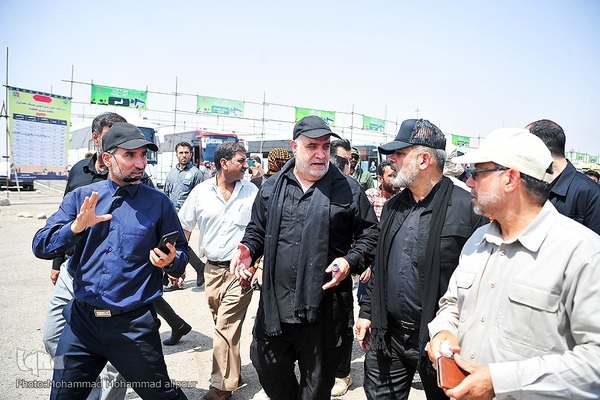 بازدید وزیر کشور از مرز شلمچه