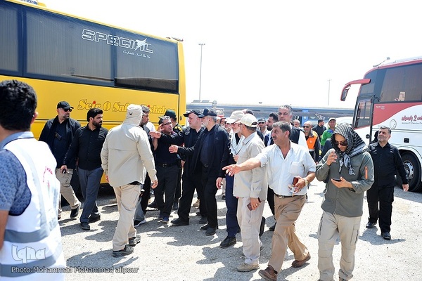 بازدید وزیر کشور از مرز شلمچه