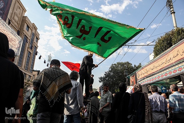 پیاده‌روی جاماندگان اربعین در تهران