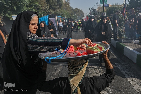 پیاده‌روی جاماندگان اربعین در تهران