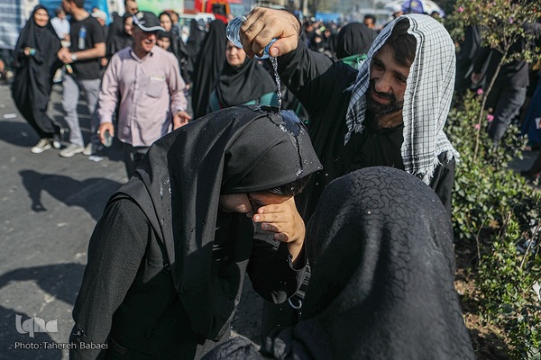 پیاده‌روی جاماندگان اربعین در تهران