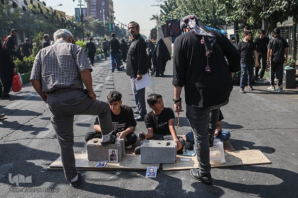 پیاده‌روی جاماندگان اربعین در تهران