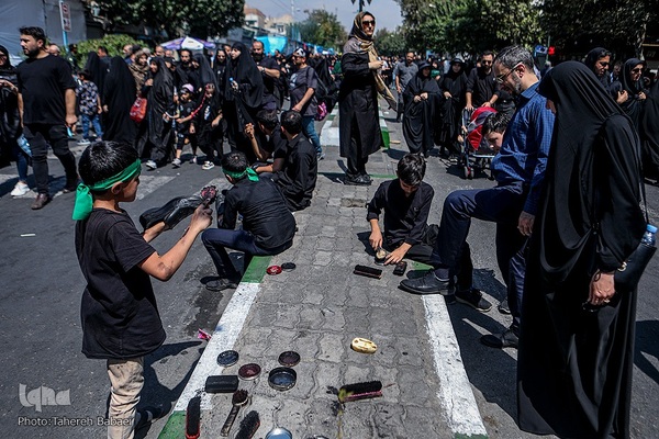 پیاده‌روی جاماندگان اربعین در تهران