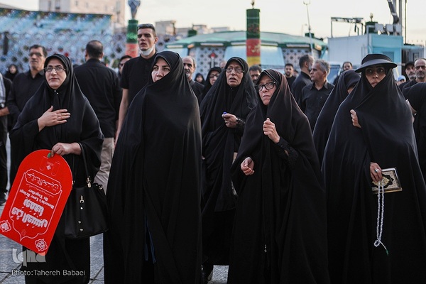 پیاده‌روی جاماندگان اربعین در تهران