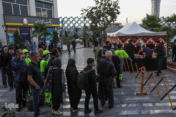 پیاده‌روی جاماندگان اربعین در تهران