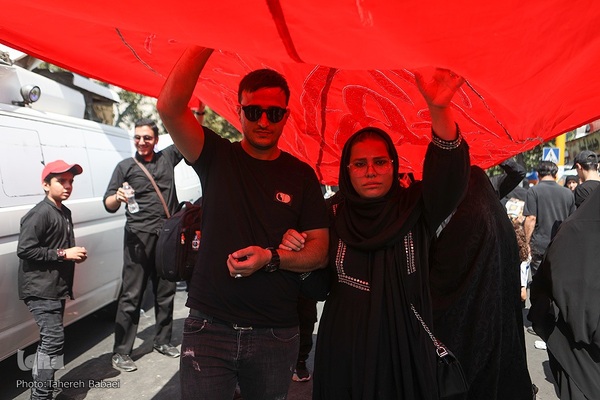 پیاده‌روی جاماندگان اربعین در تهران