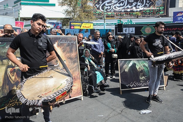 پیاده‌روی جاماندگان اربعین در تهران