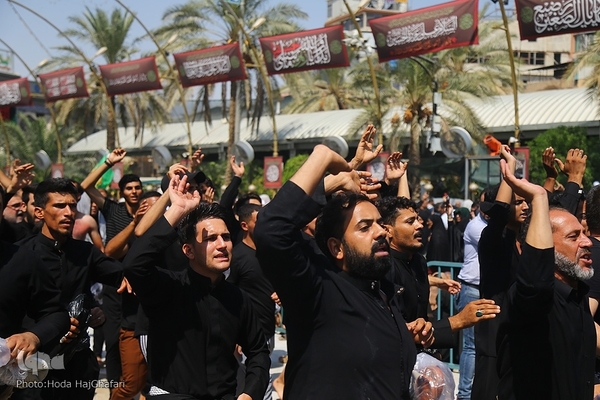 دسته جات عزاداری در بین الحرمین