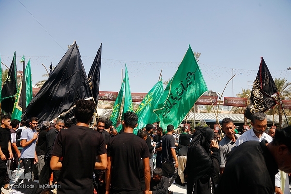 دسته جات عزاداری در بین الحرمین