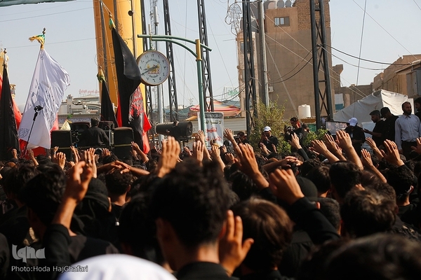 دسته جات عزاداری در بین الحرمین