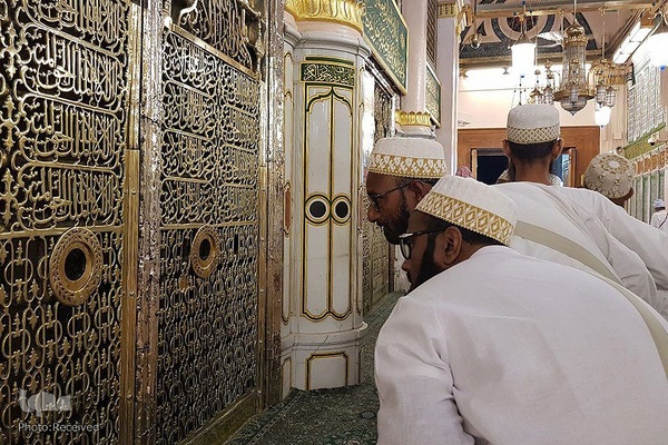 مرقد پیامبر اکرم حضرت محمد (ص) در مسجدالنبی