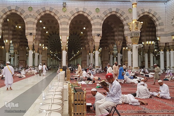 مرقد پیامبر اکرم حضرت محمد (ص) در مسجدالنبی