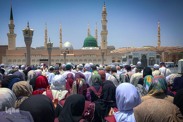 مرقد پیامبر اکرم حضرت محمد (ص) در مسجدالنبی