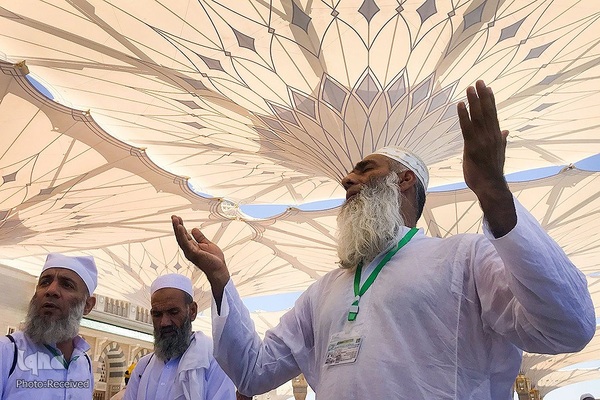 مرقد پیامبر اکرم حضرت محمد (ص) در مسجدالنبی