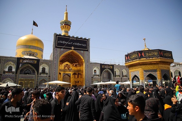 عزاداری ۲۸ صفر در حرم امام رضا(ع)