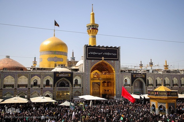 عزاداری ۲۸ صفر در حرم امام رضا(ع)