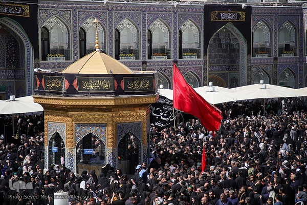 عزاداری ۲۸ صفر در حرم امام رضا(ع)
