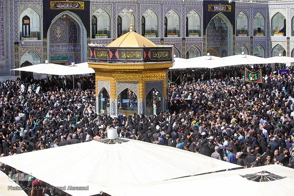عزاداری ۲۸ صفر در حرم امام رضا(ع)