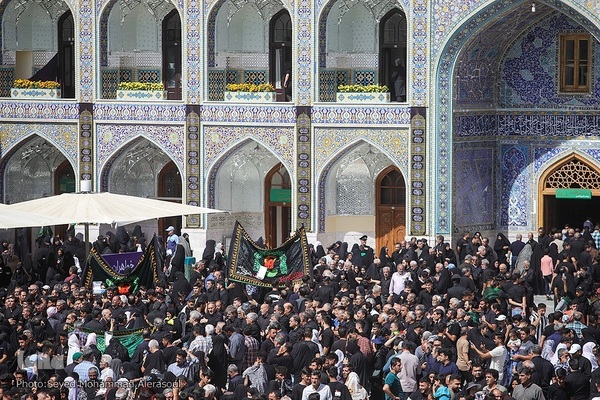 عزاداری ۲۸ صفر در حرم امام رضا(ع)