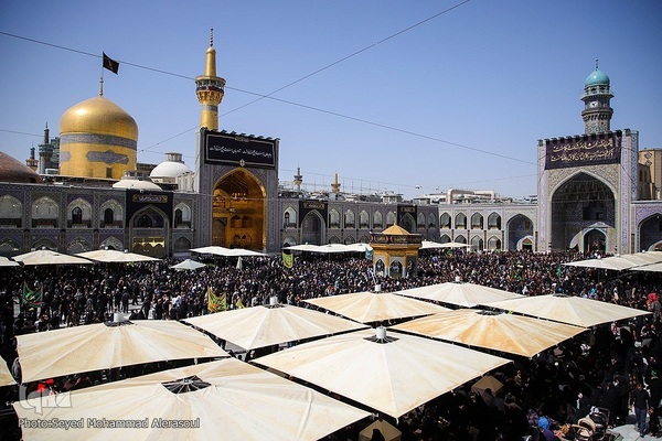 عزاداری ۲۸ صفر در حرم امام رضا(ع)