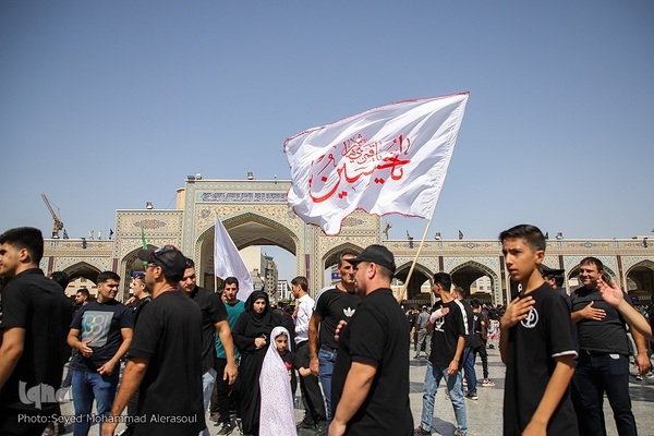 عزاداری ۲۸ صفر در حرم امام رضا(ع)