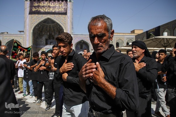 عزاداری ۲۸ صفر در حرم امام رضا(ع)