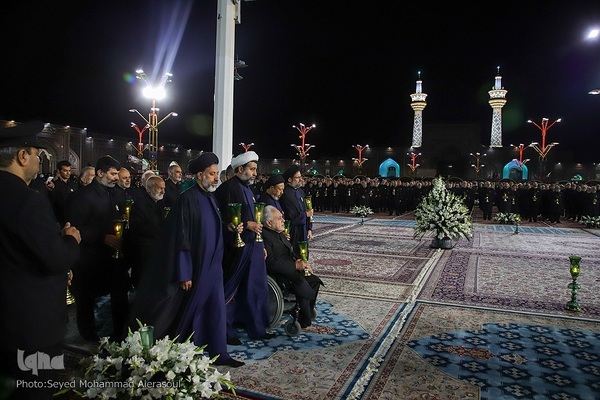 مراسم خطبه خوانی شب شهادت امام رضا(ع)