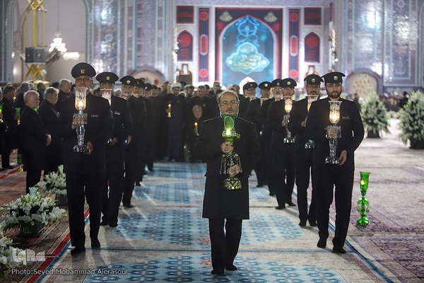 مراسم خطبه خوانی شب شهادت امام رضا(ع)