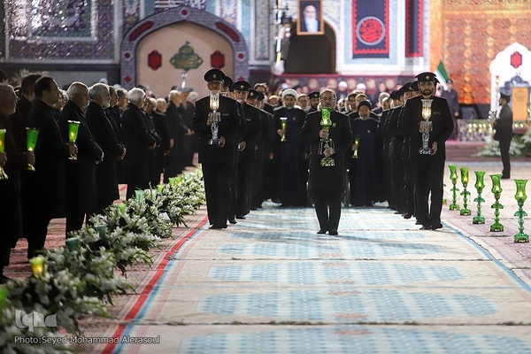 مراسم خطبه خوانی شب شهادت امام رضا(ع)