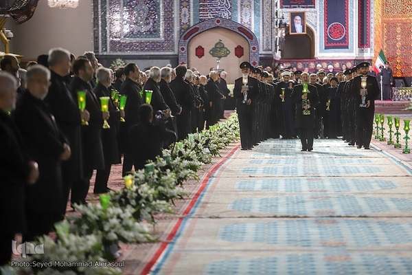 مراسم خطبه خوانی شب شهادت امام رضا(ع)