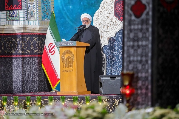 مراسم خطبه خوانی شب شهادت امام رضا(ع)