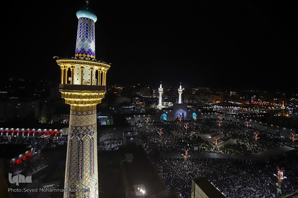 مراسم خطبه خوانی شب شهادت امام رضا(ع)