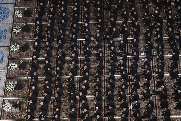 مراسم خطبه خوانی شب شهادت امام رضا(ع)