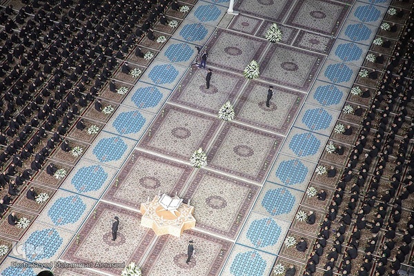 مراسم خطبه خوانی شب شهادت امام رضا(ع)