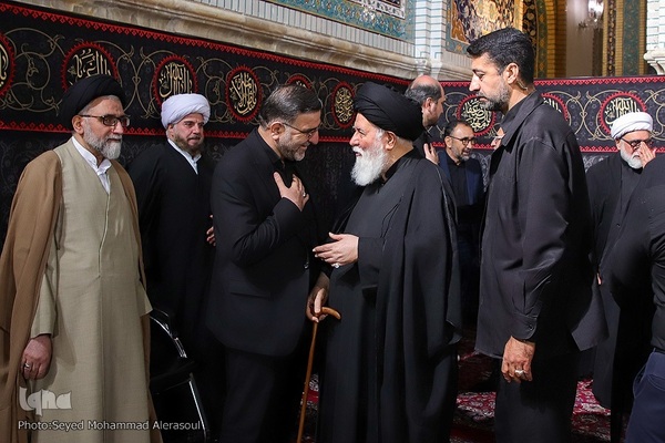 مراسم خطبه خوانی شب شهادت امام رضا(ع)