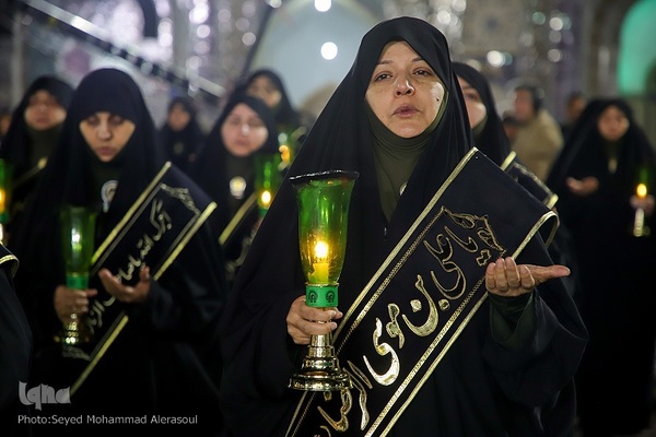 مراسم خطبه خوانی شب شهادت امام رضا(ع)